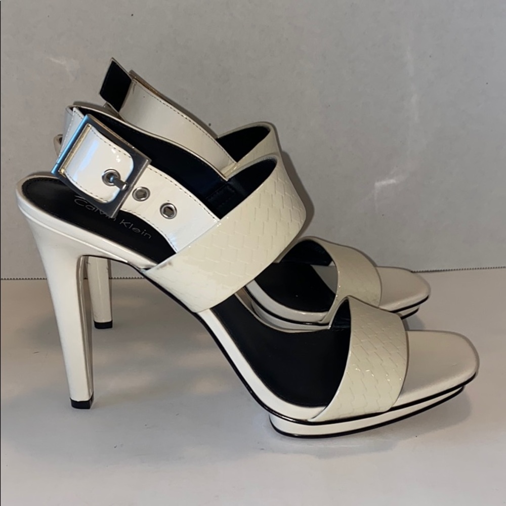 Calvin Klein Valoma Python Embossed White - image 5